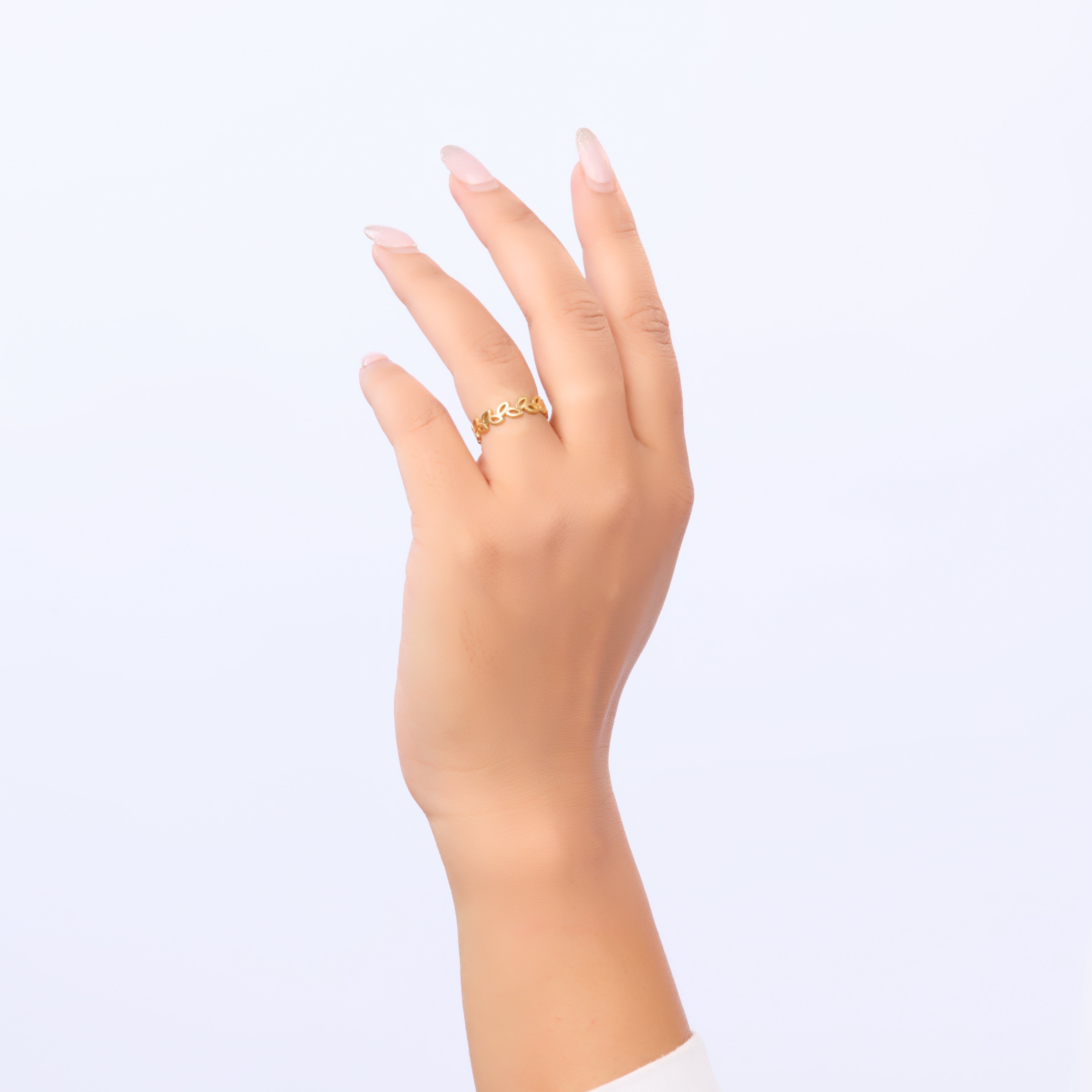 Modern Loop Gold Ring
