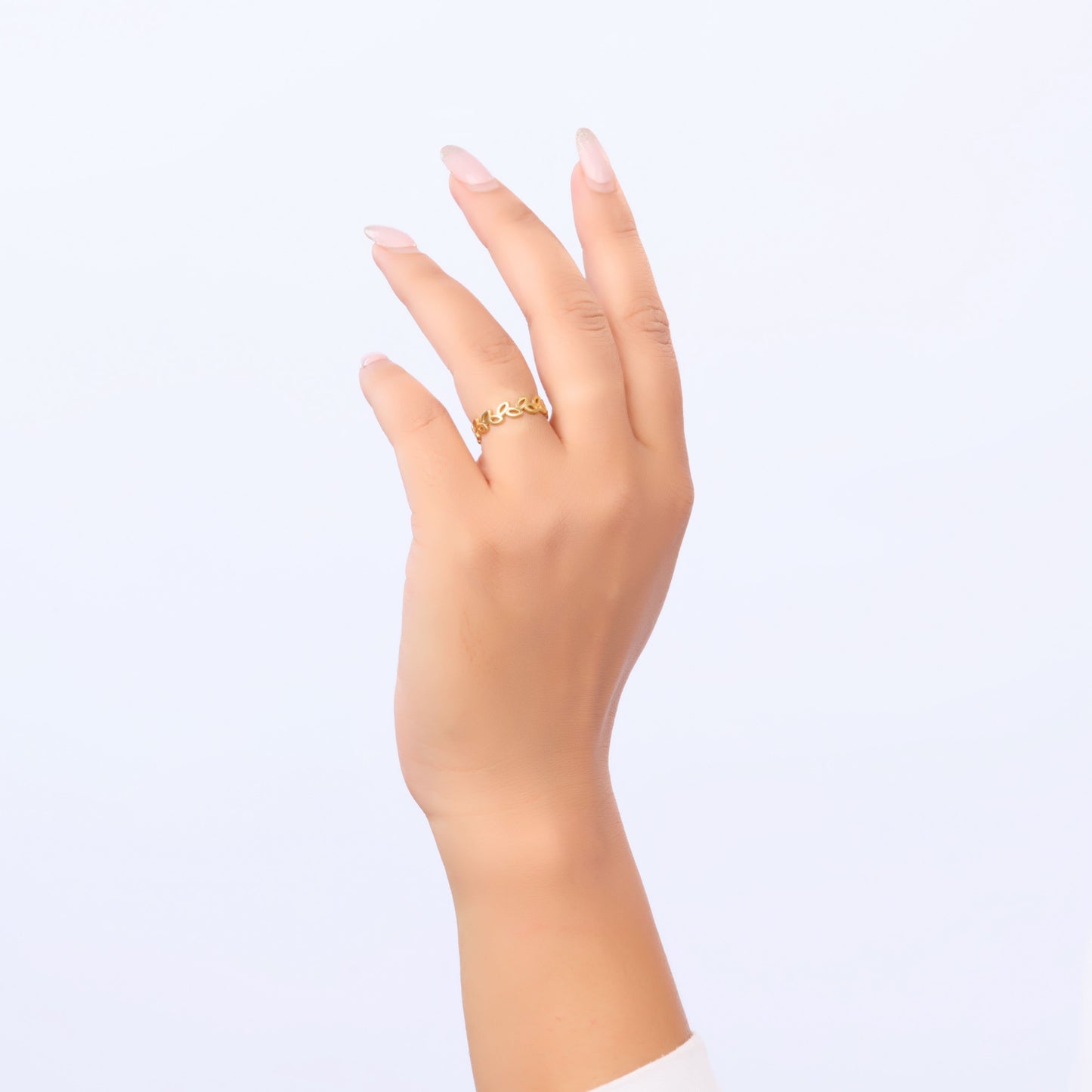 Modern Loop Gold Ring