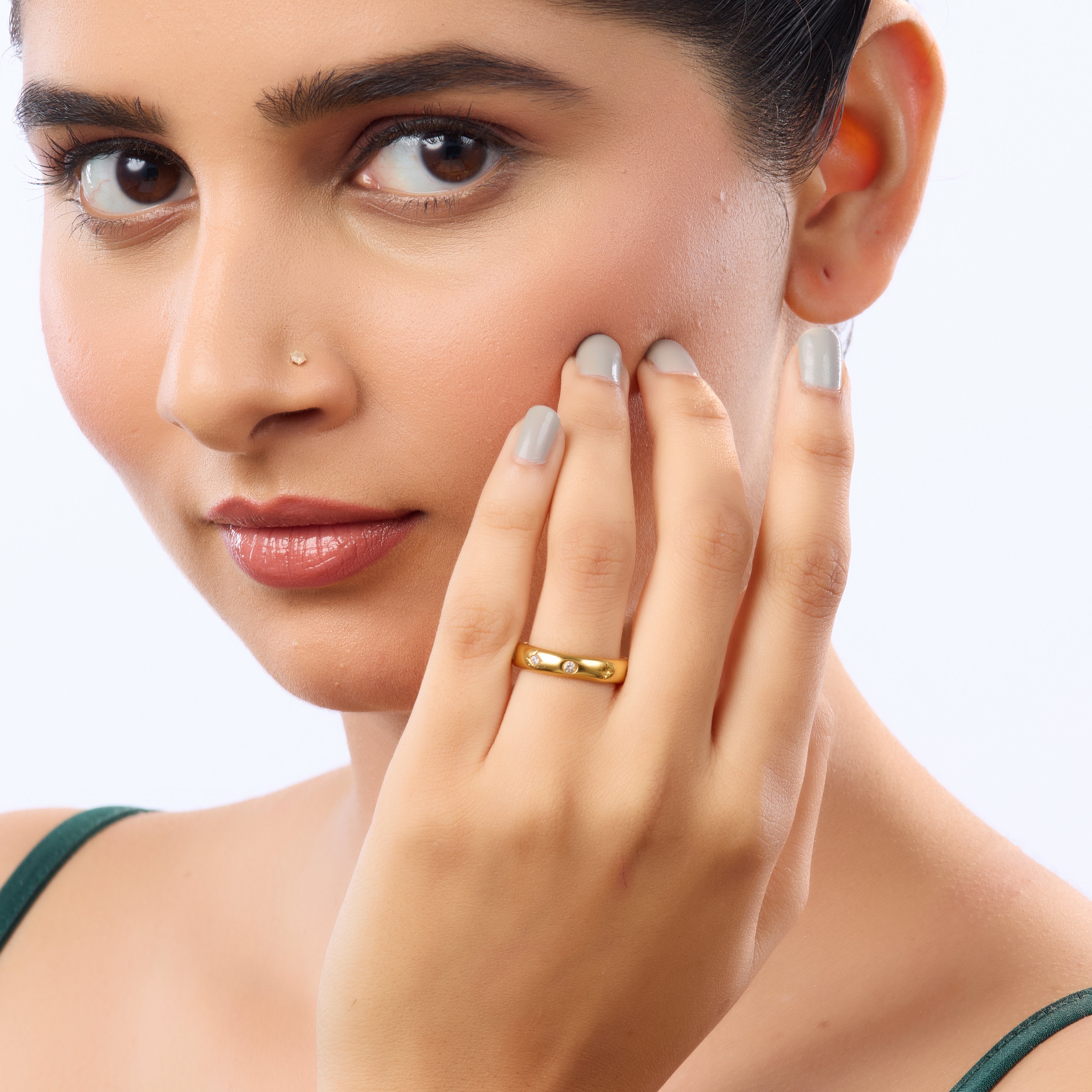 Astra Gold Starburst Ring