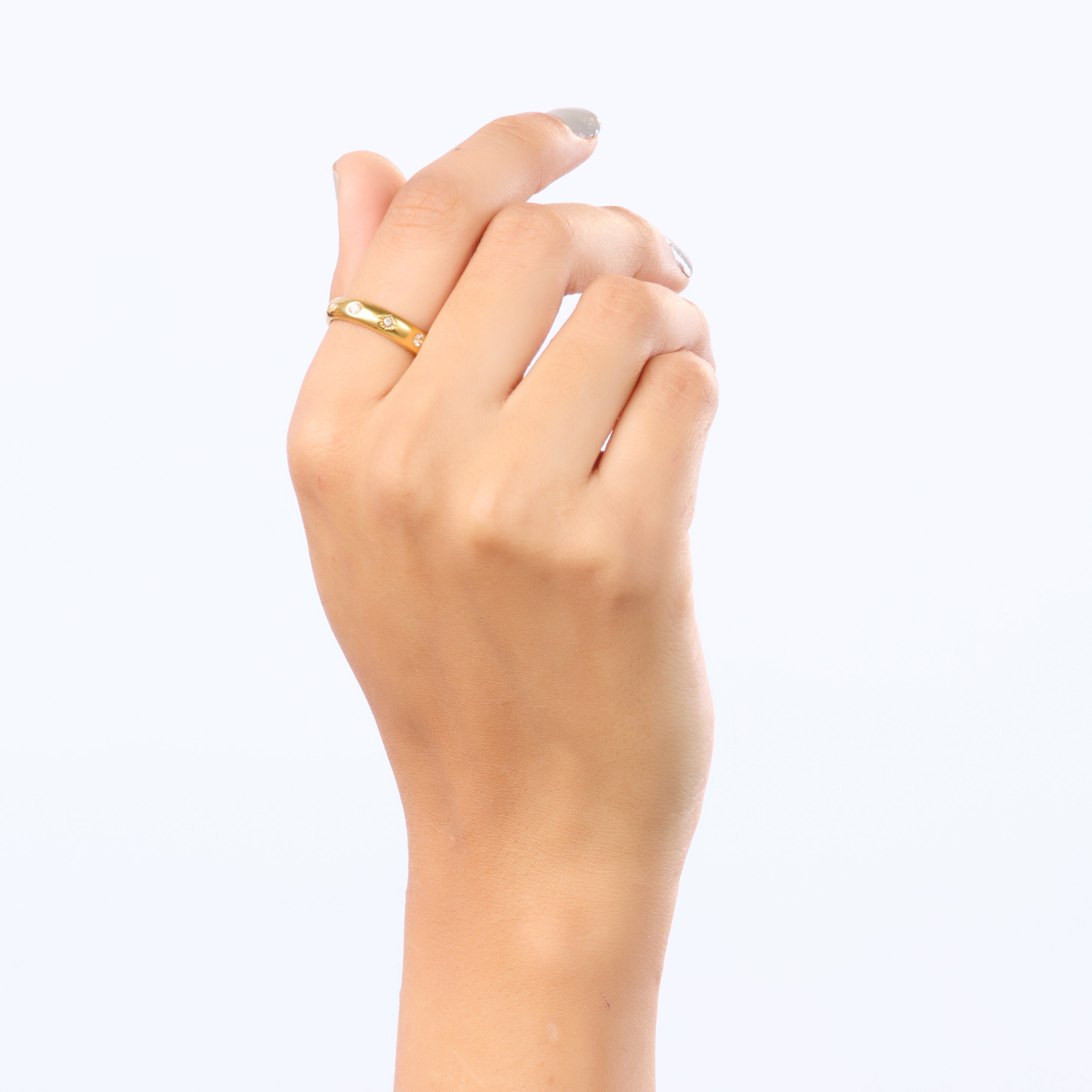 Astra Gold Starburst Ring