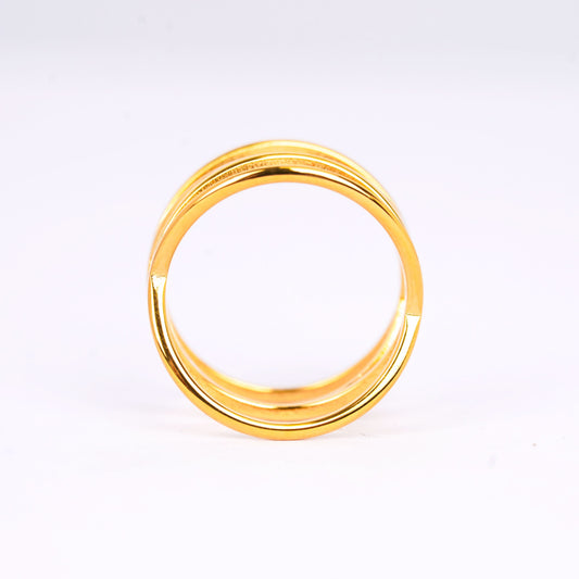 Triple-layered cage ring