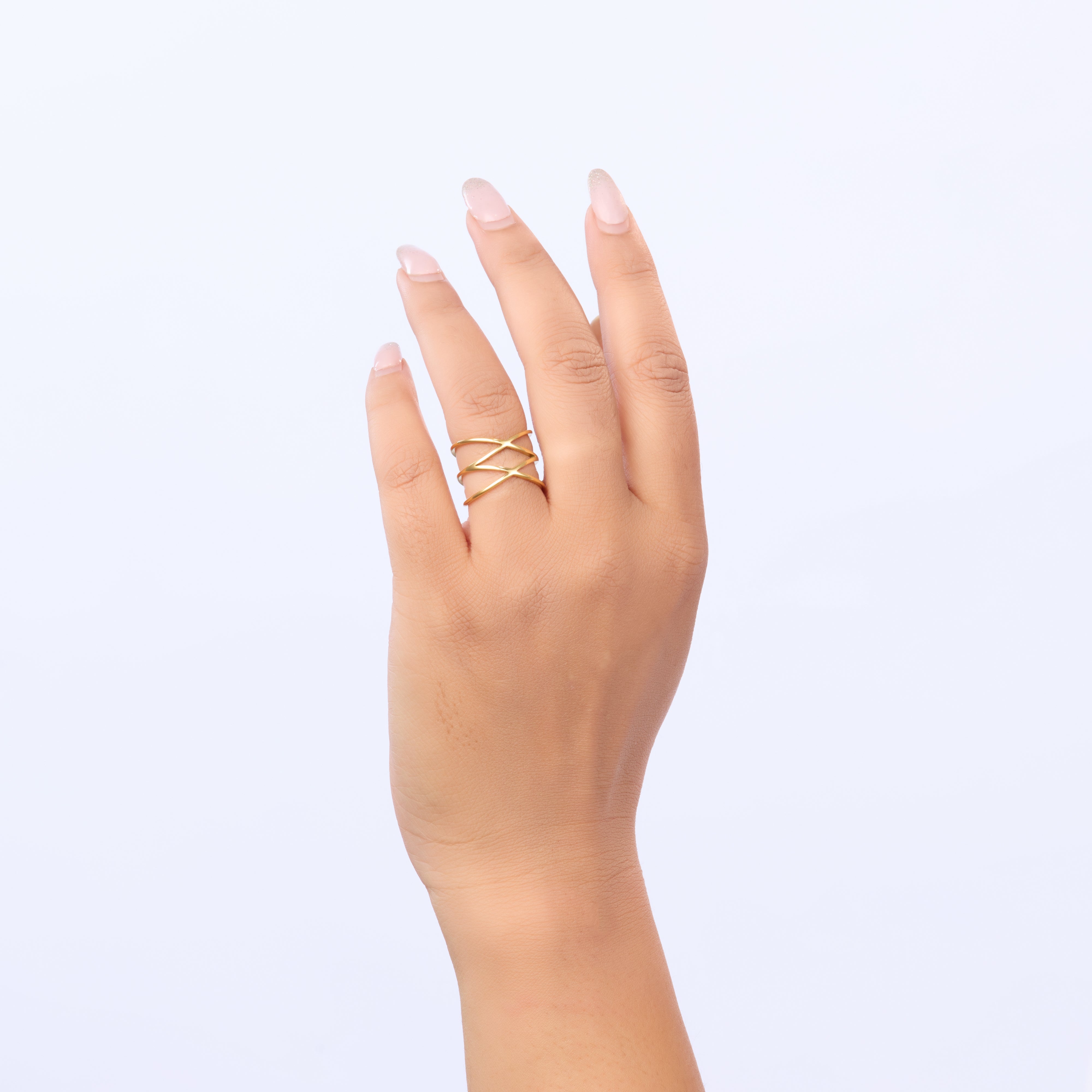 Triple-layered cage ring