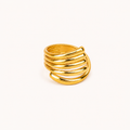 Infinity Gilded Lattice Wrap
