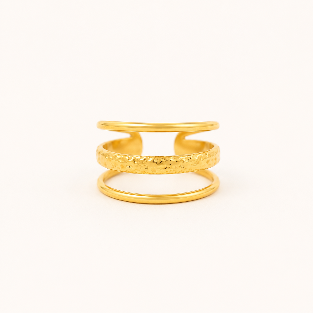Multi Band Open Ring