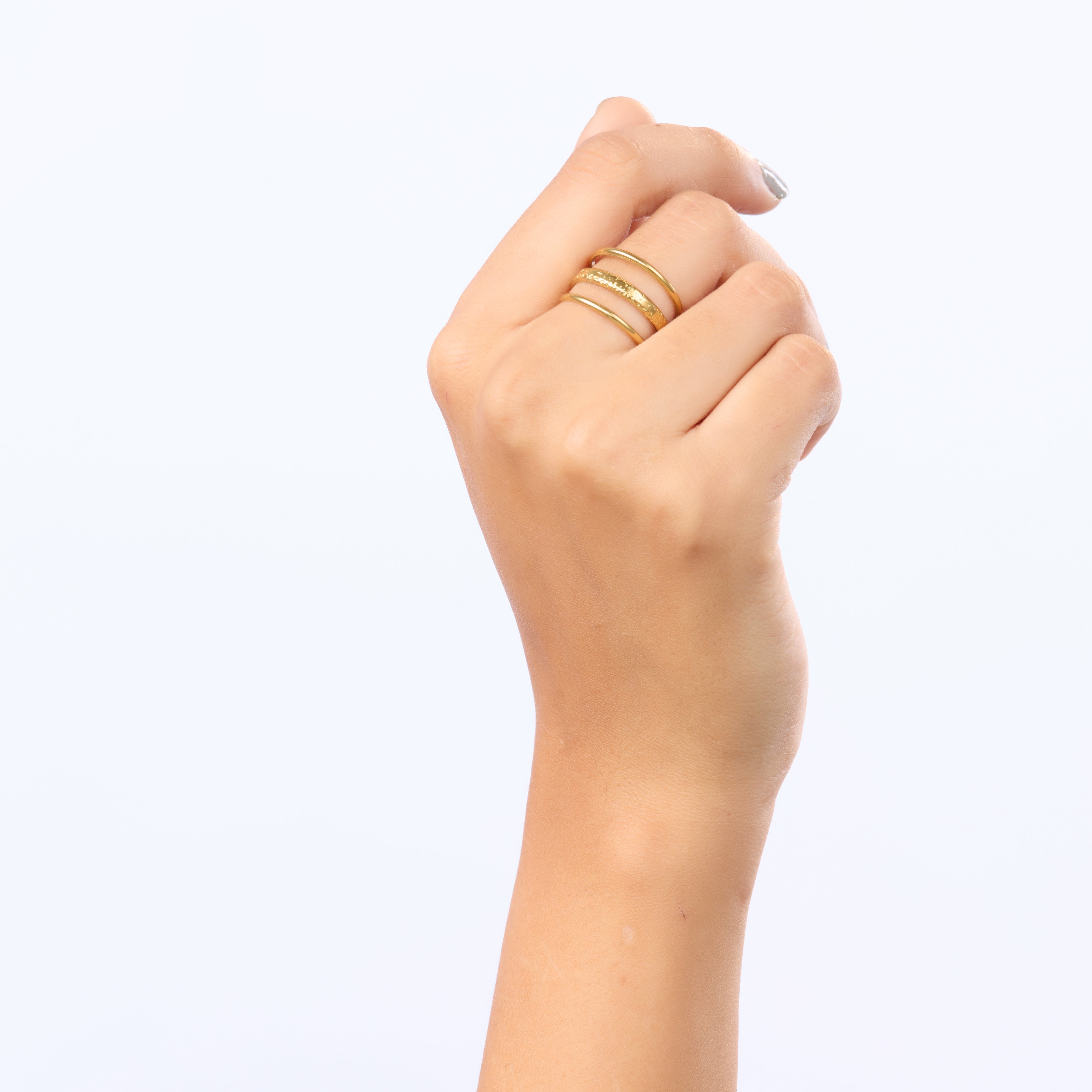 Multi Band Open Ring