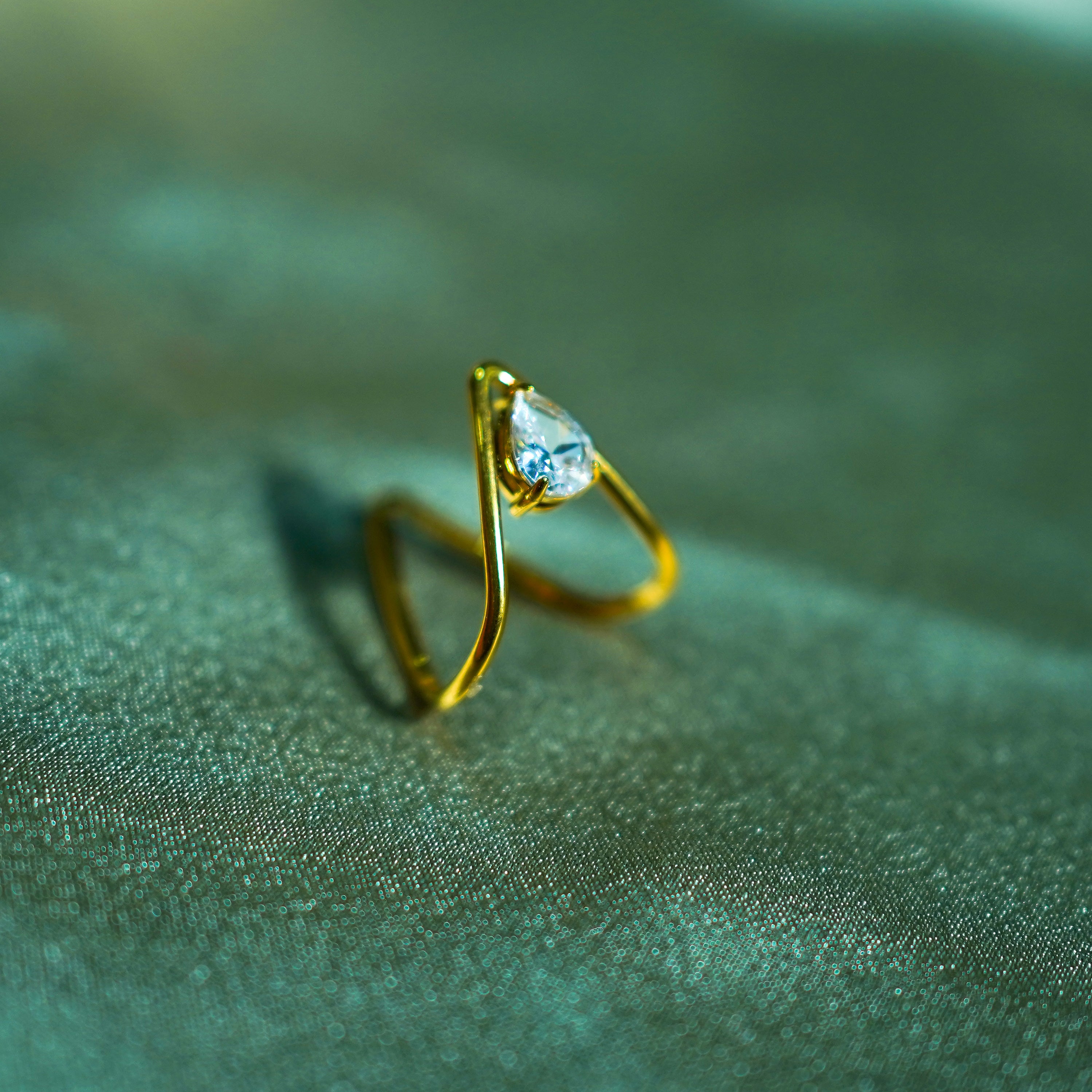 Premium Pear Cut Crystal
