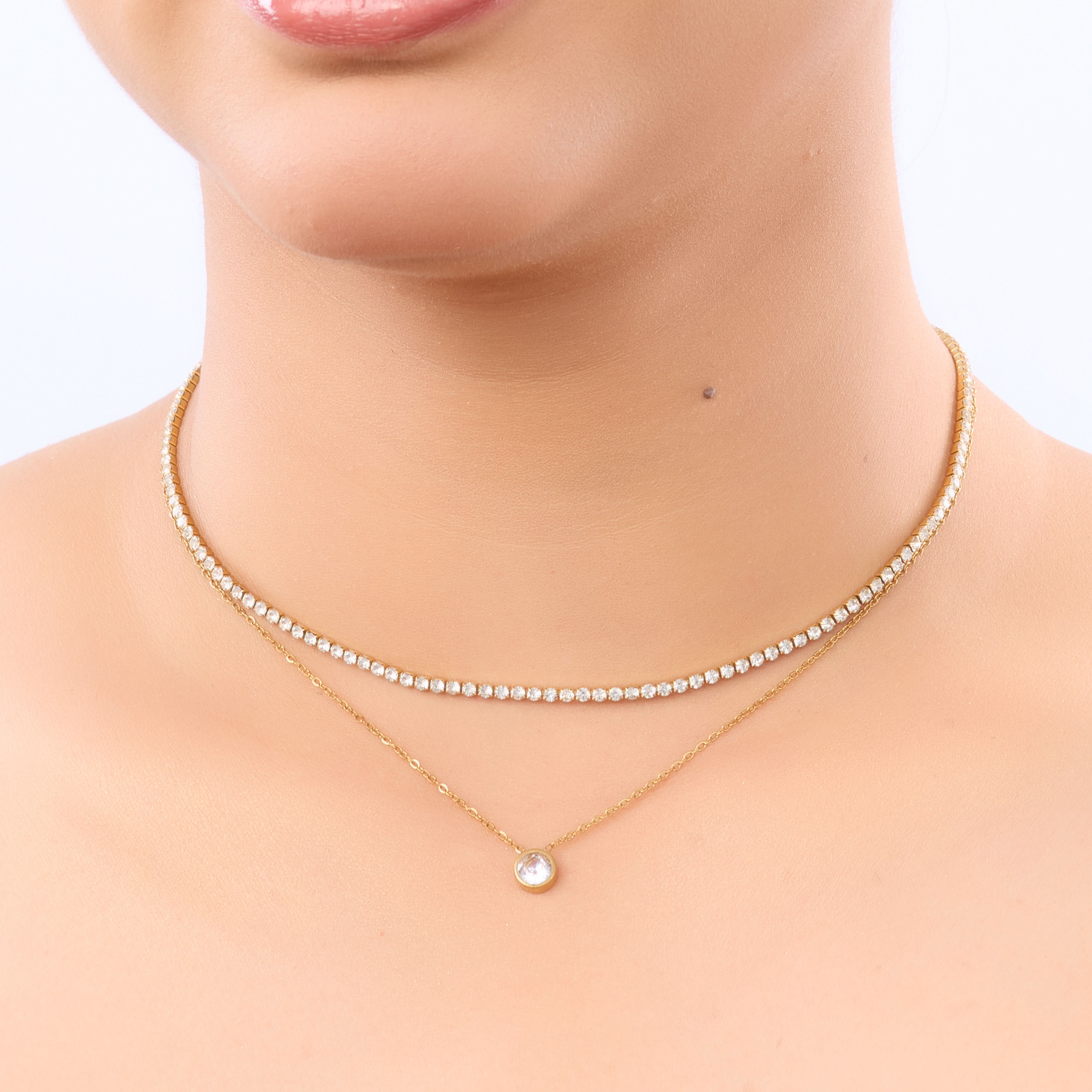 Diamond-Layered Collier