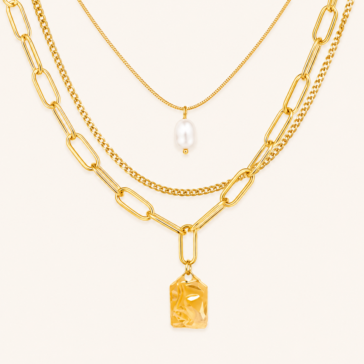 Imperial Charm Necklace Set