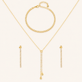 Pure Shine Linear Jewellery Set