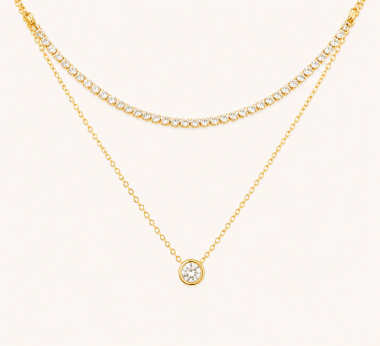 Diamond-Layered Collier