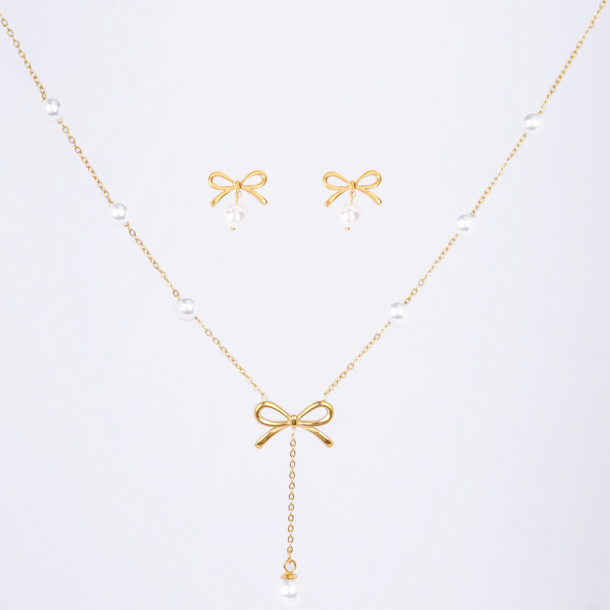 Arboreal Bow & Seed Pearl Suite