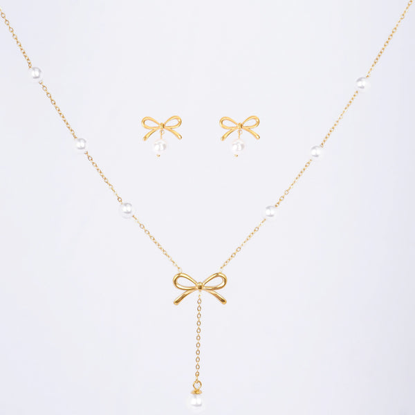 Arboreal Bow & Seed Pearl Suite