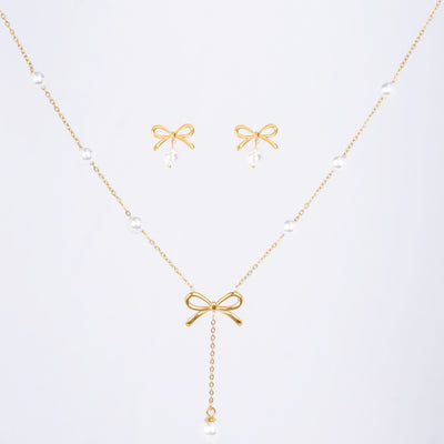 Arboreal Bow & Seed Pearl Suite