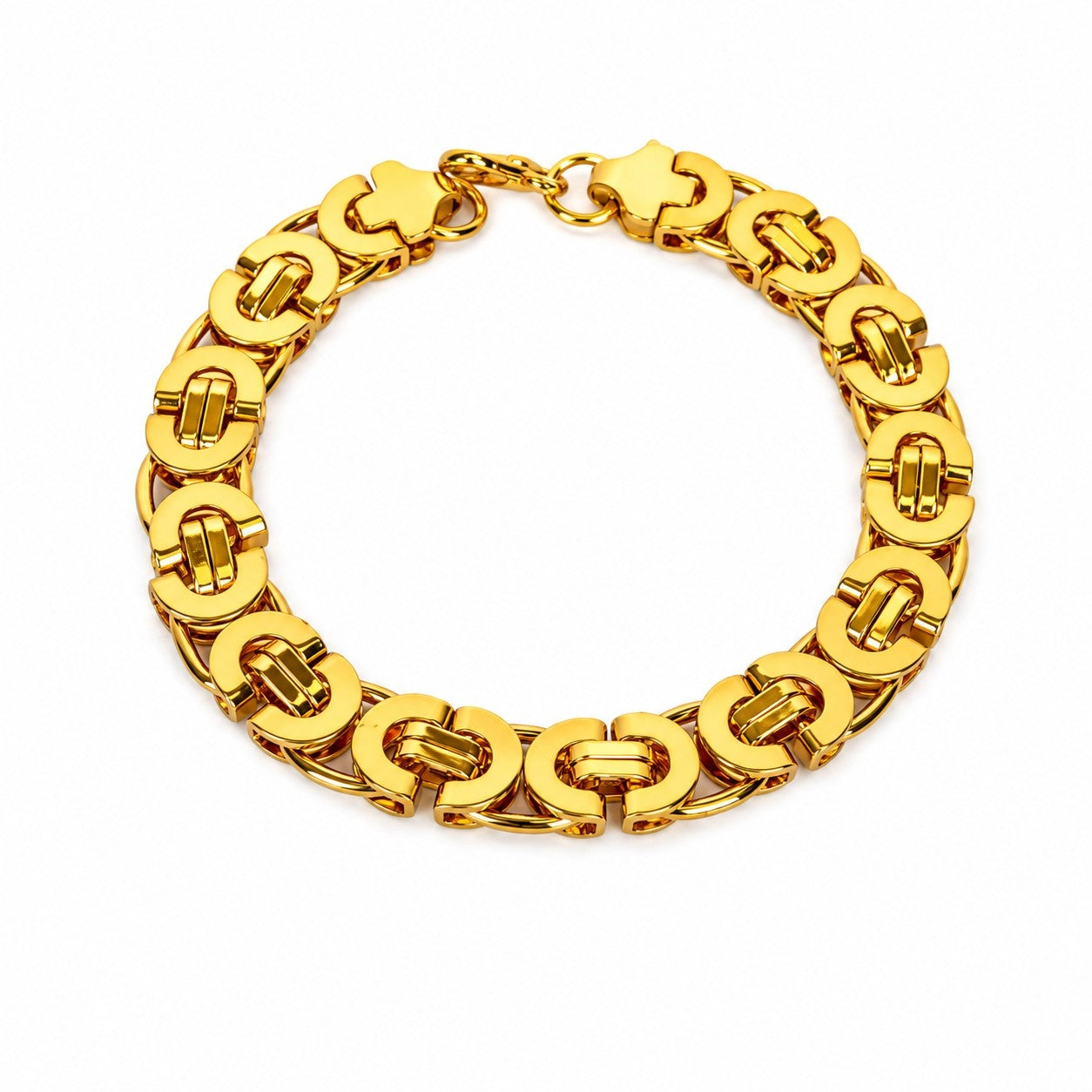 Colorful Rakhi With Interlocked Chain