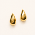 Amore Oversized Teardrop Stud Earrings