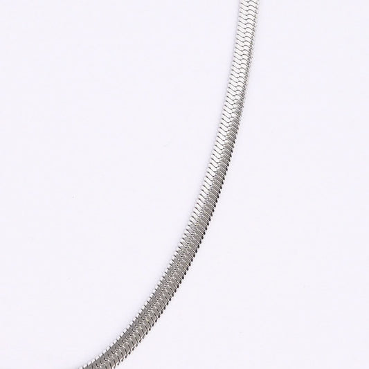 Astra Layered Sweater Chain Necklace - gold plated layered long chain necklace for women - view 3