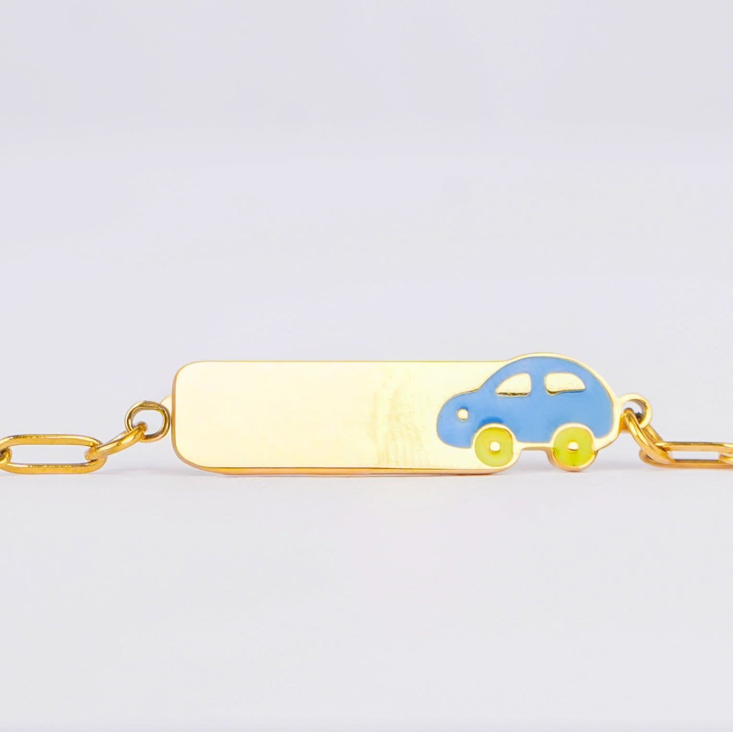 Aurelia Playful Charm Bracelet - gold plated cartoon charm bracelet for women - view 3