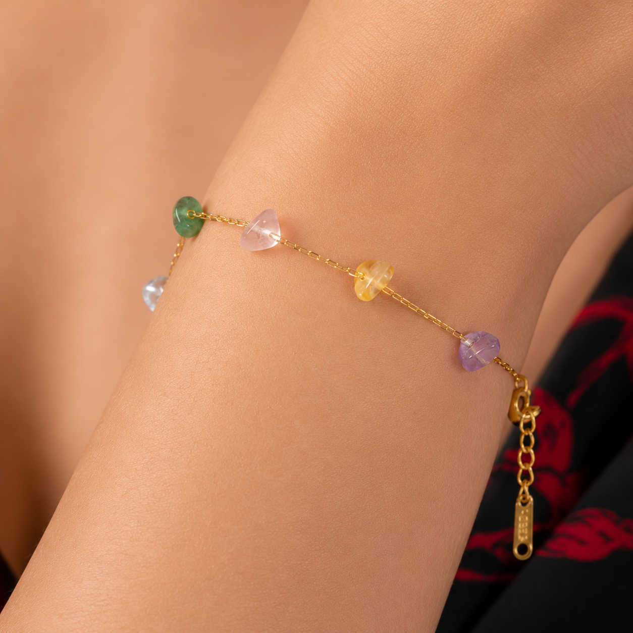 Aurelia Sweet Geometric Bracelet - gold plated geometric pattern bracelet for women