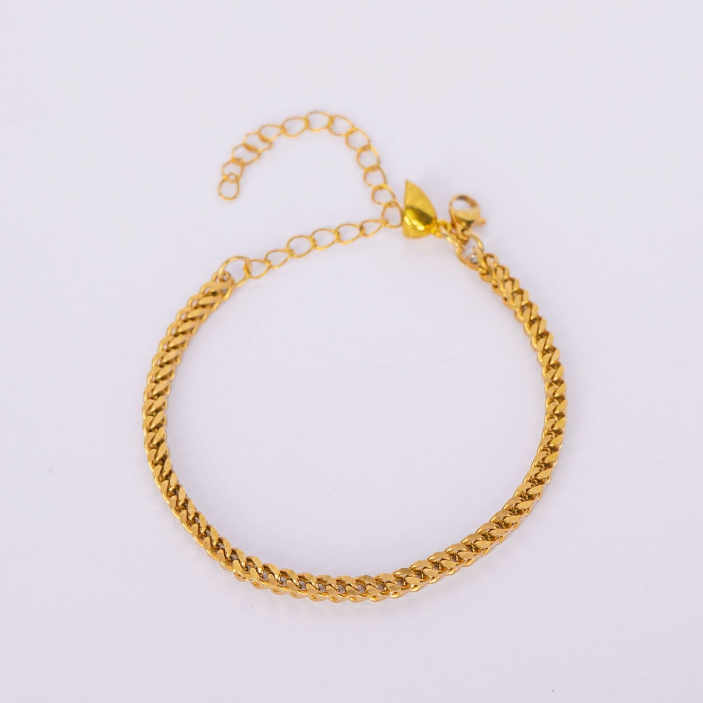 Aurelia Unity Heart Bracelet Set - two-tone matching heart bracelets for couples - view 5