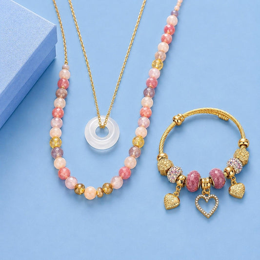 Rakhi Gift Hamper Pastel Charm Duo