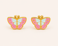 Candy Butterfly Stud Earrings