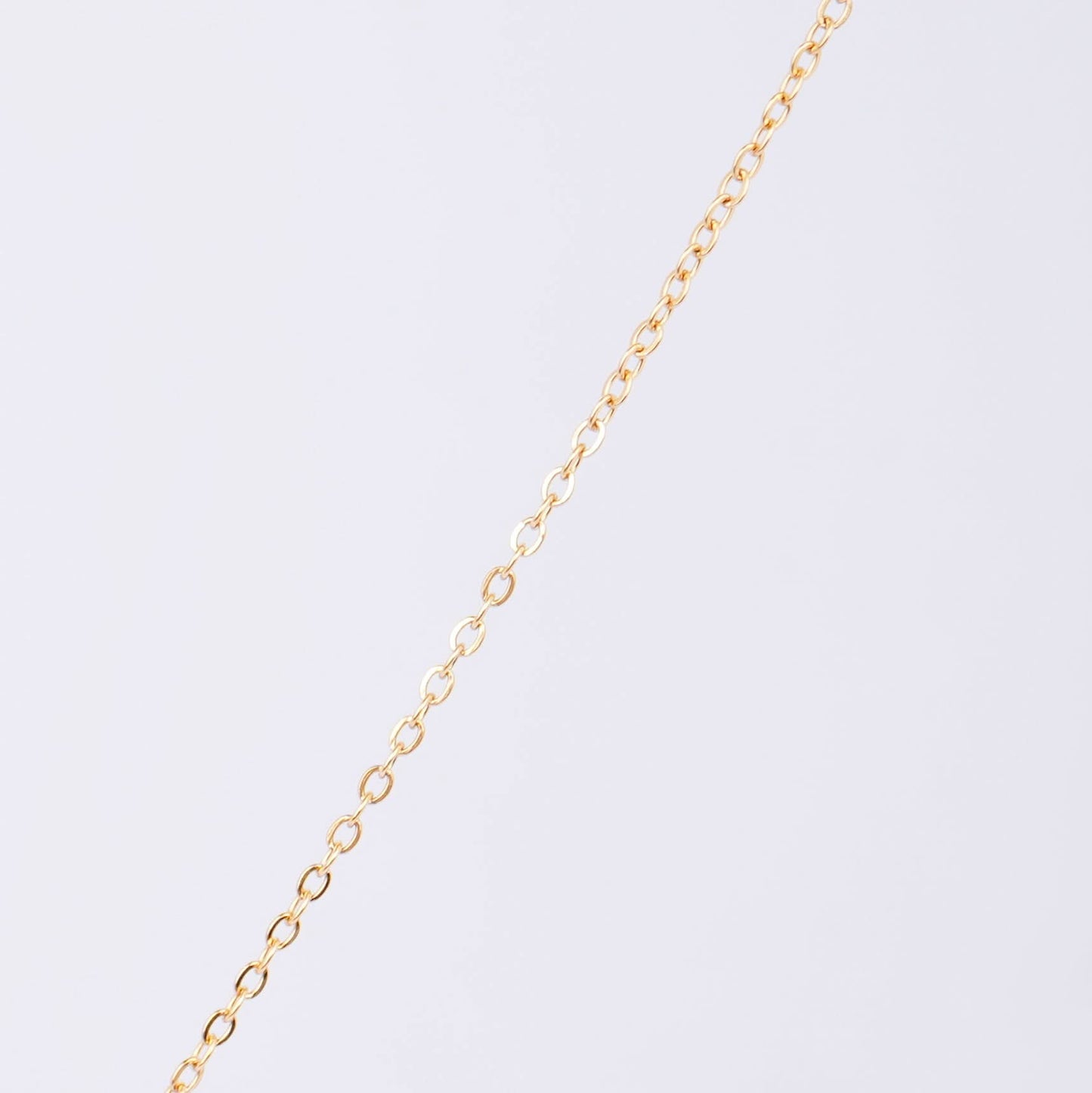 Celestia Mother-of-Pearl Evil Eye Drop Charm Necklace - gold plated evil eye MOP pendant necklace for women - view 2
