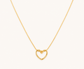 Classic Heart Pendant Daily Commute Necklace