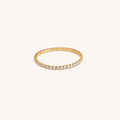 Crystal Tennis Gold Bracelet