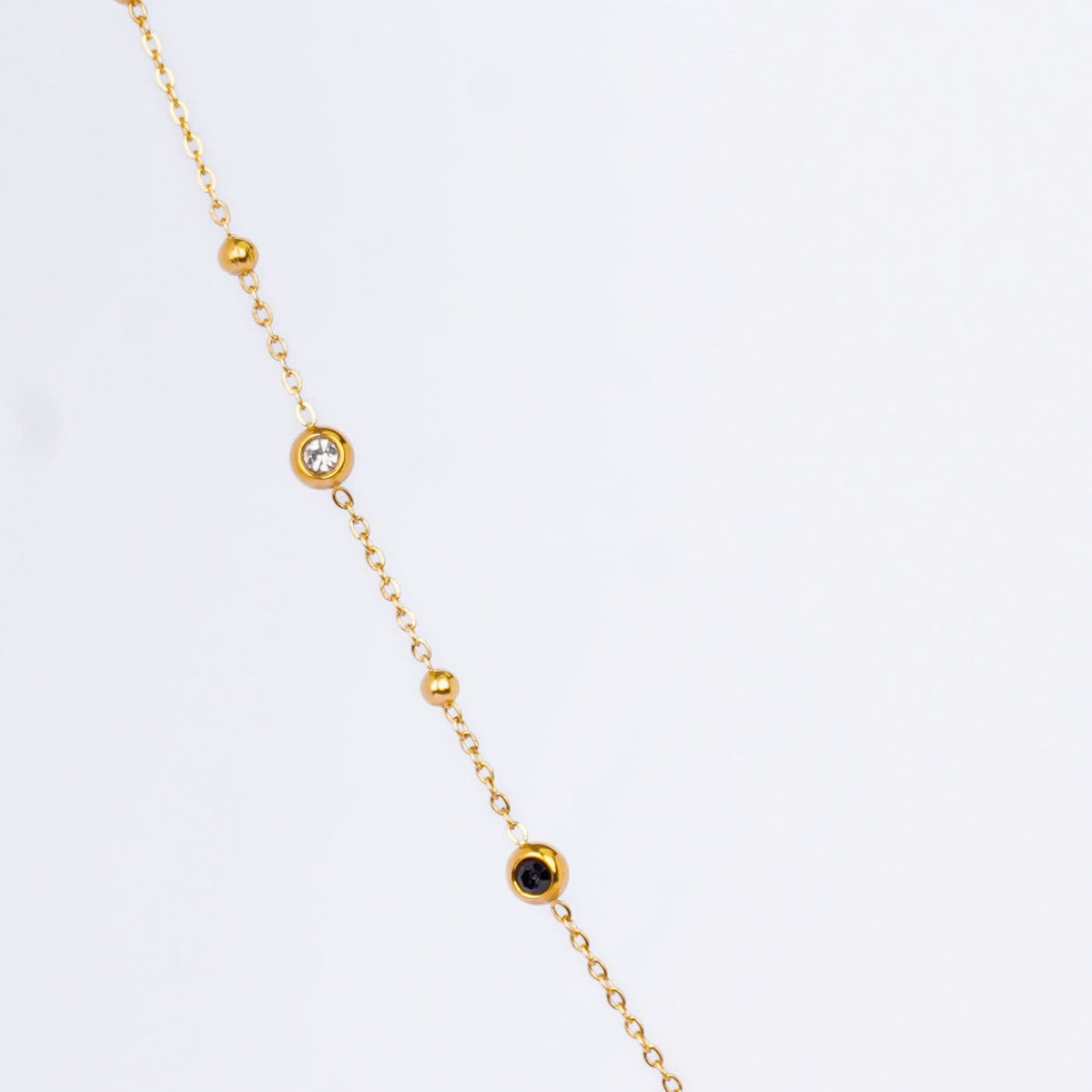 Dream Cloud Charm Necklace – cloud motif charm pendant necklace in 18K gold plated finish for women-2