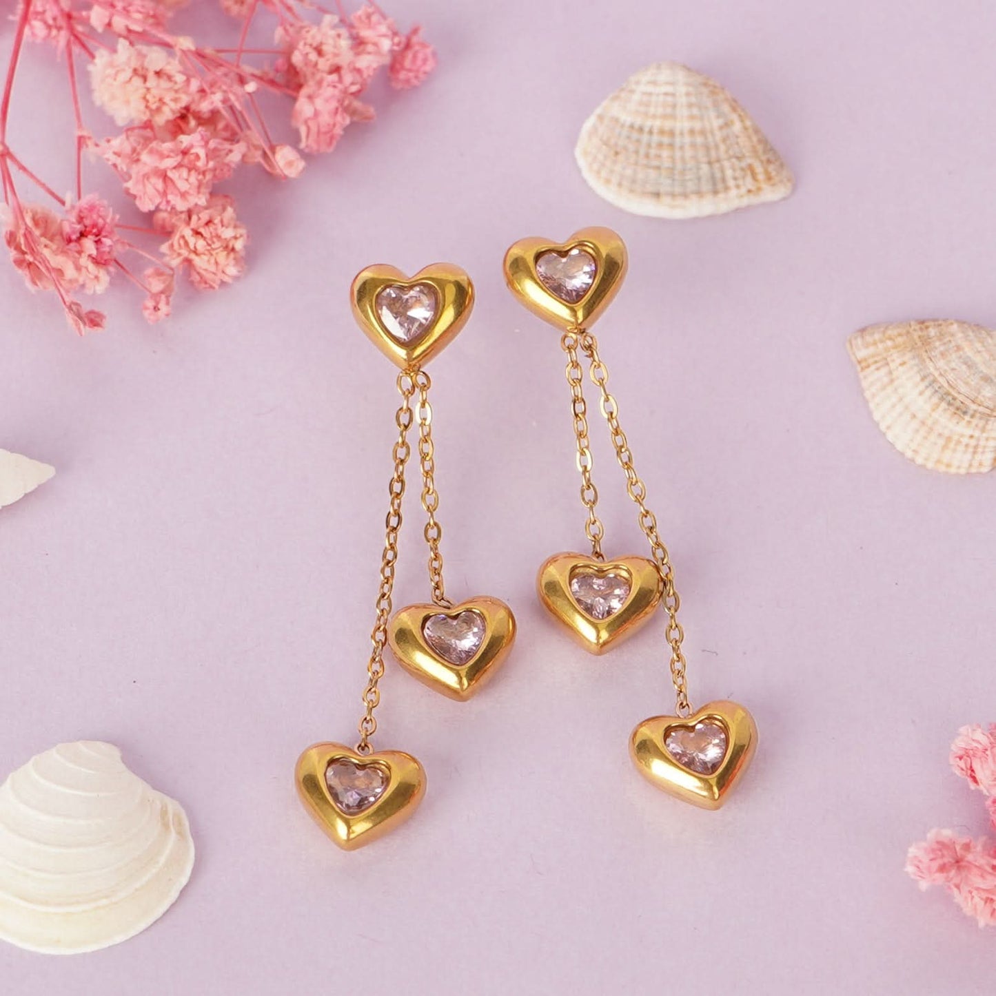 Drop Earrings – gold plated drop earrings for women-10
