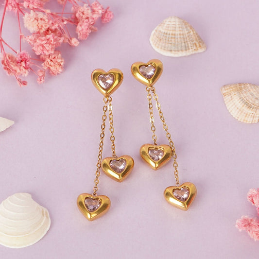 Drop Earrings – gold plated drop earrings for women-10