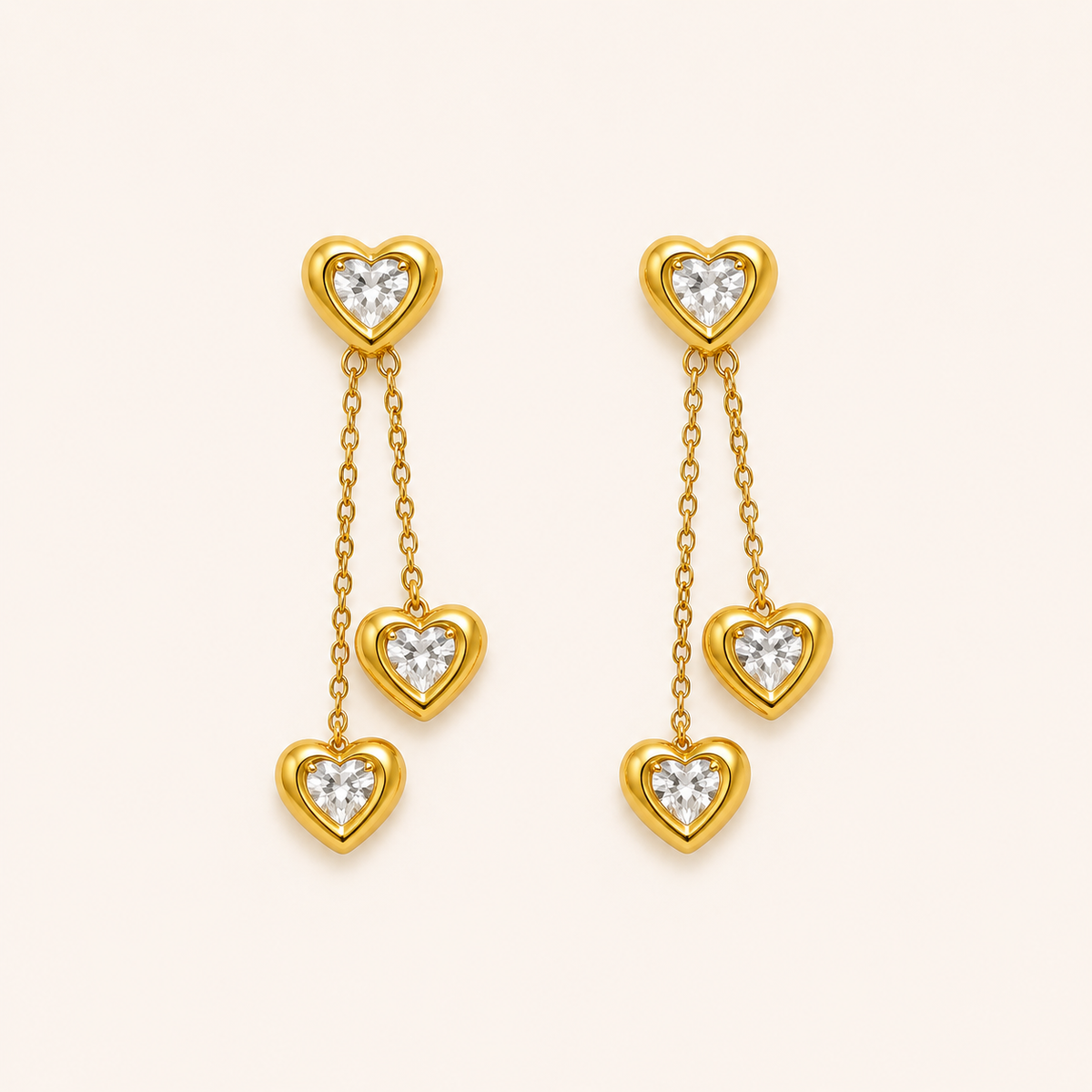 Drop Earrings – gold plated drop earrings for women-2