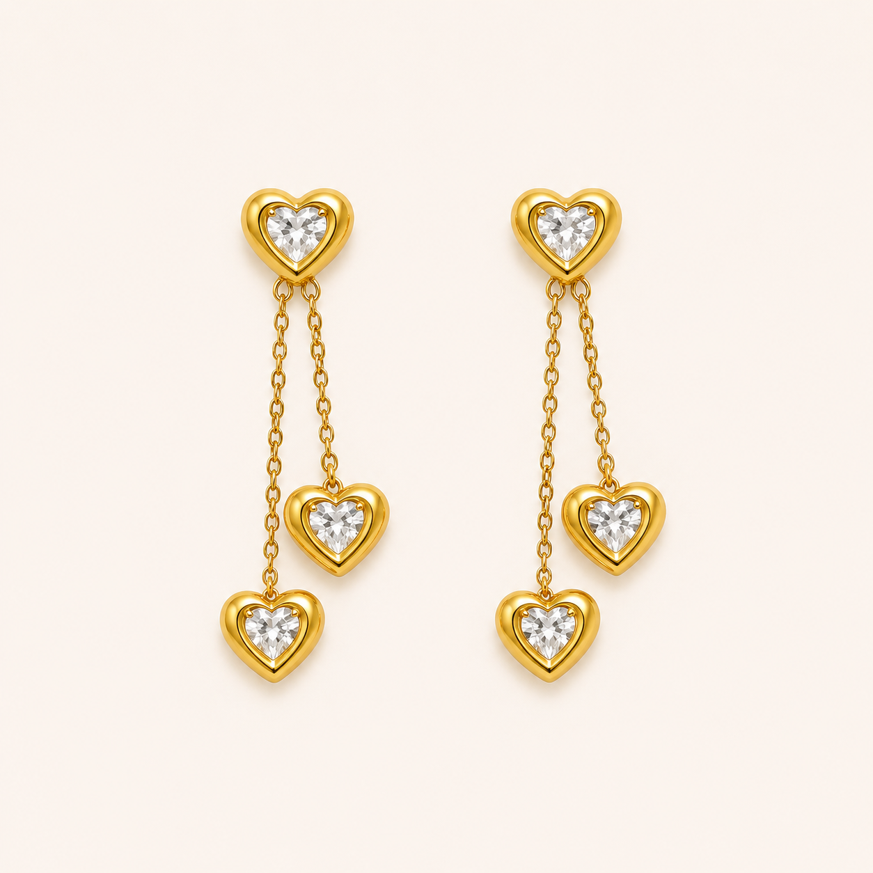 Drop Earrings – gold plated drop earrings for women-2