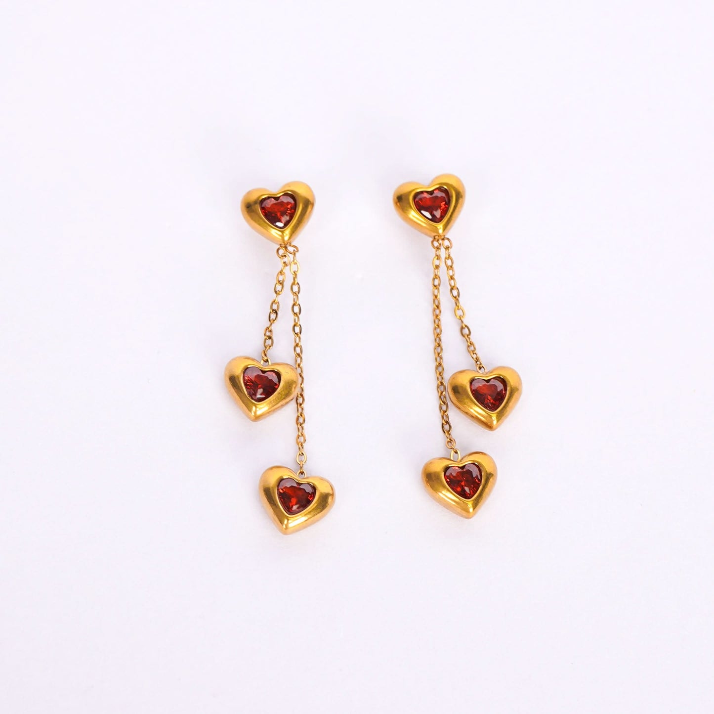 Drop Earrings – gold plated drop earrings for women-4