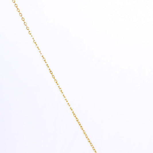 Earth Stone Geometry Necklace – geometric earth-tone stone pendant necklace in 18K gold plated finish for women-3