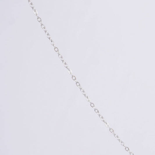 Elara Bow Knot Chain Necklace – slim gold link chain with bow knot accent, adjustable, 18K gold plated-3