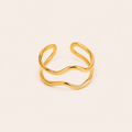 Ethereal Wave Ring