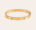 European Diamond Layered Bracelet
