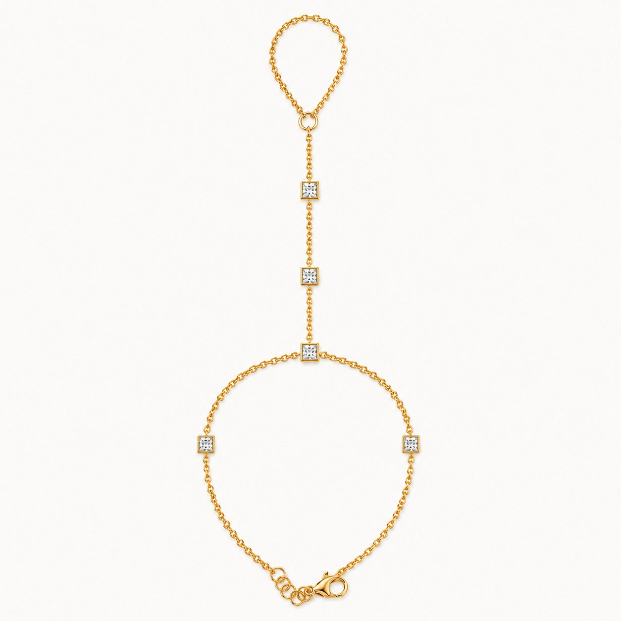 Celeste Layered Chain Bracelet