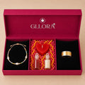 Pearl Rakhi With Solid Gold Ring