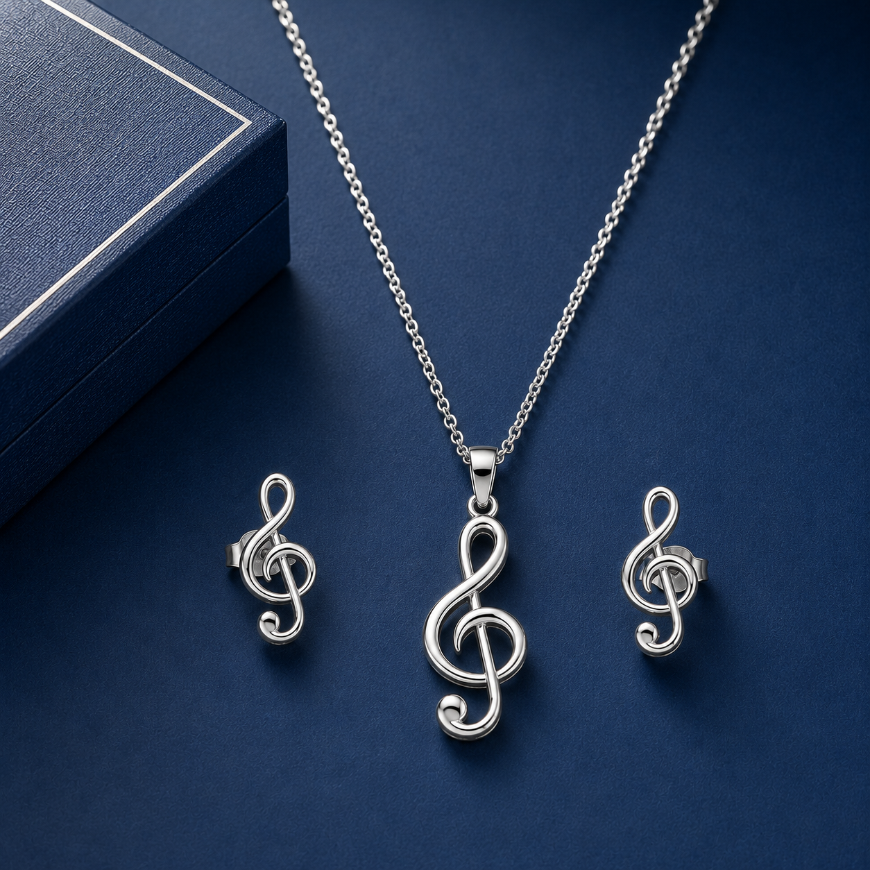 Gllora Melody Treble Clef Jewellery Set