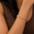 Sweetheart Double Heart Bracelet