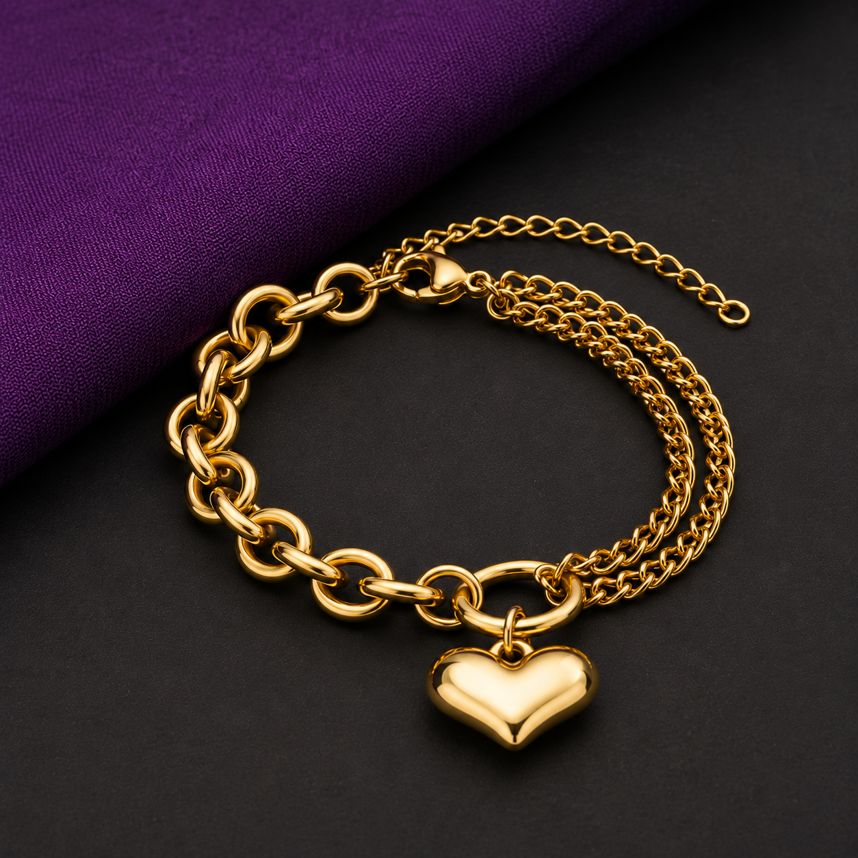 Luxe Orbit Toggle Bracelet