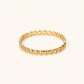 Golden Heart Link Bracelet