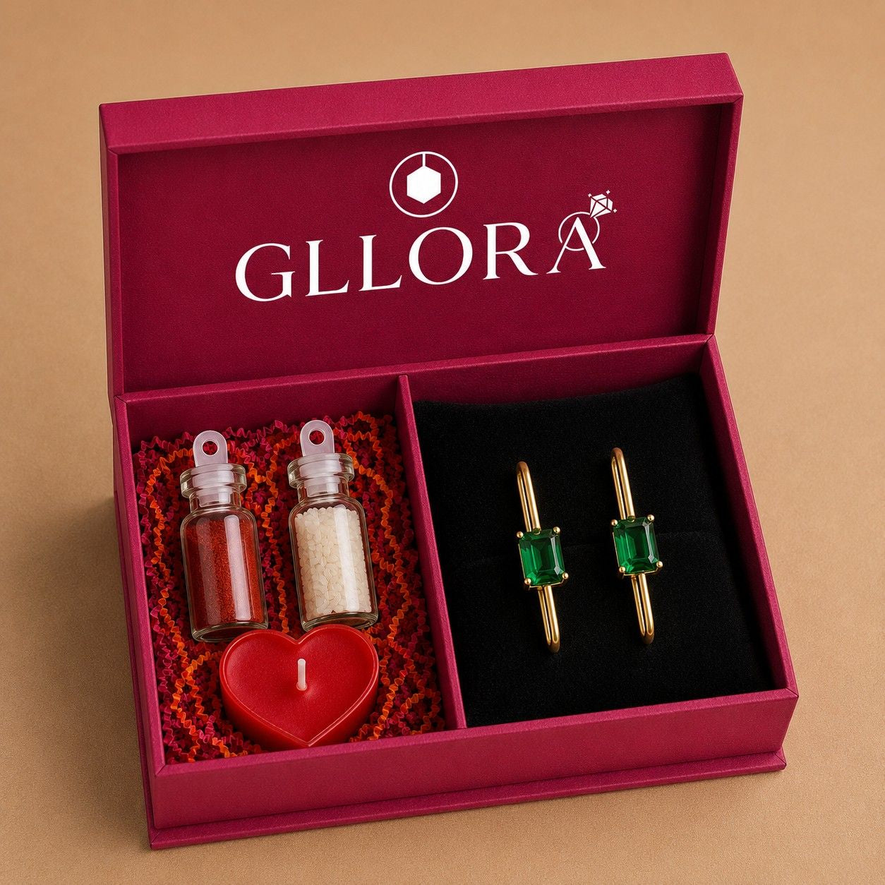Geometric Bar Drop Earrings