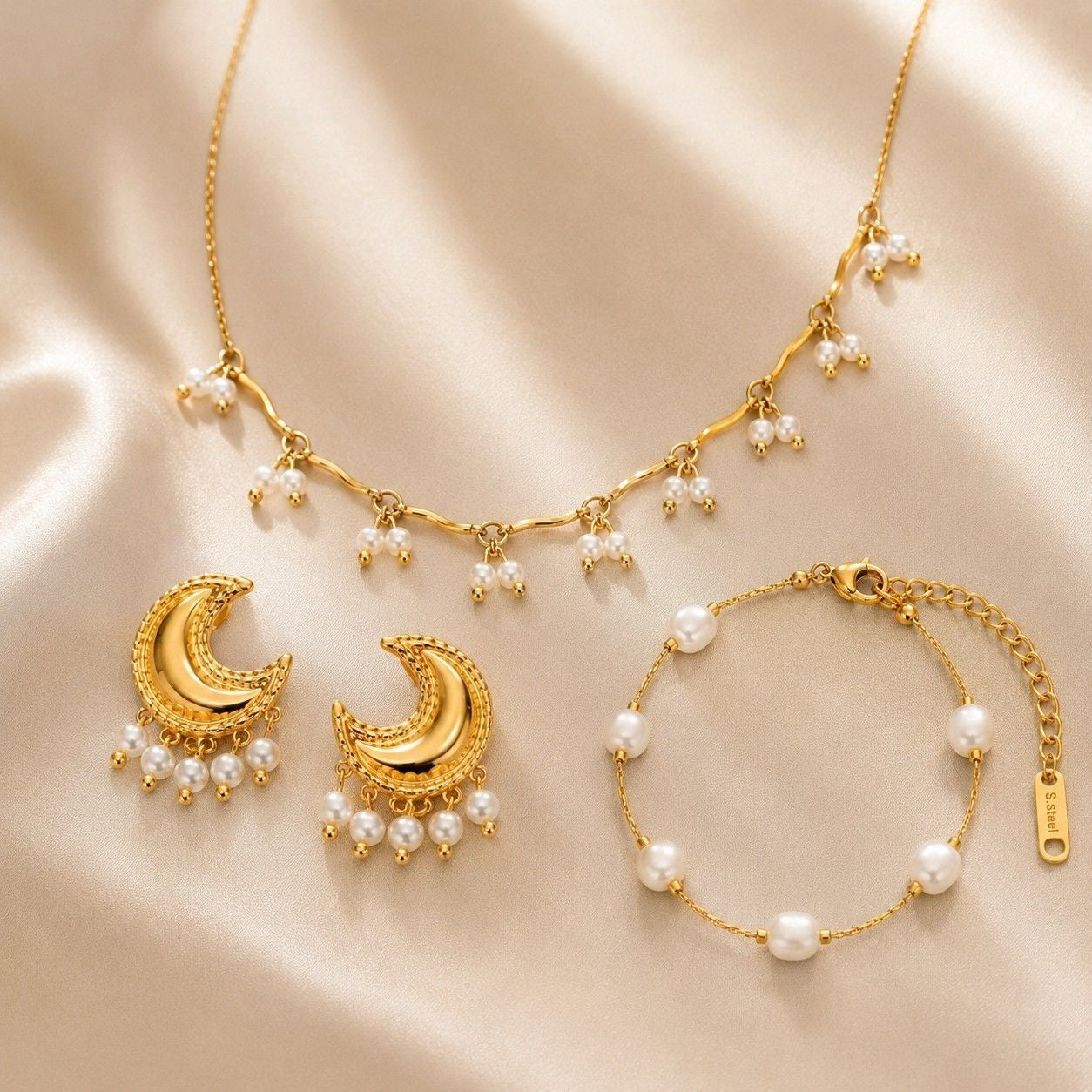Rakhi Gift Hamper Pearl Cascade