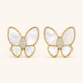 Gllora Flutter Bloom Butterfly Stud Earrings
