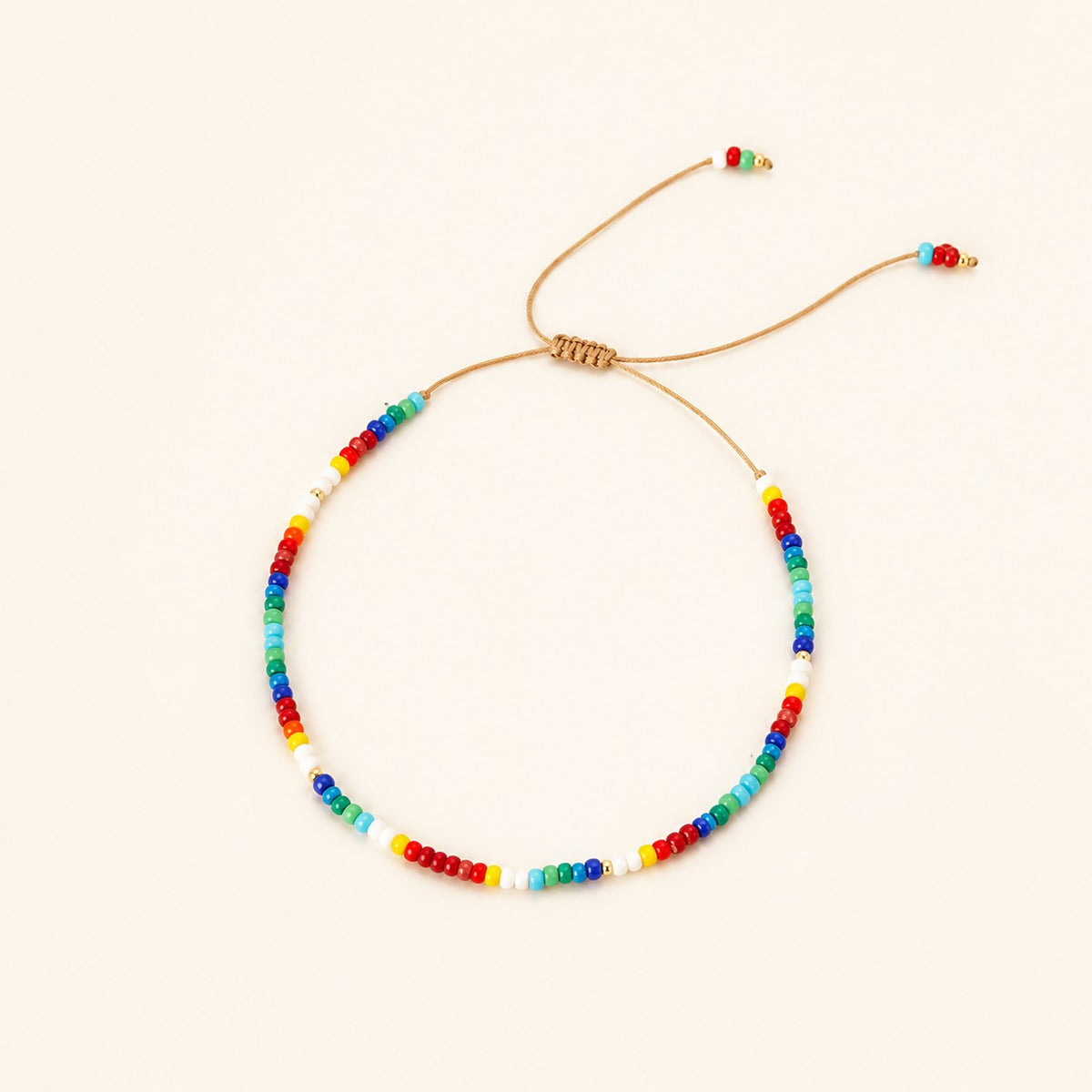 Premium Multicolor Beaded Rakhi