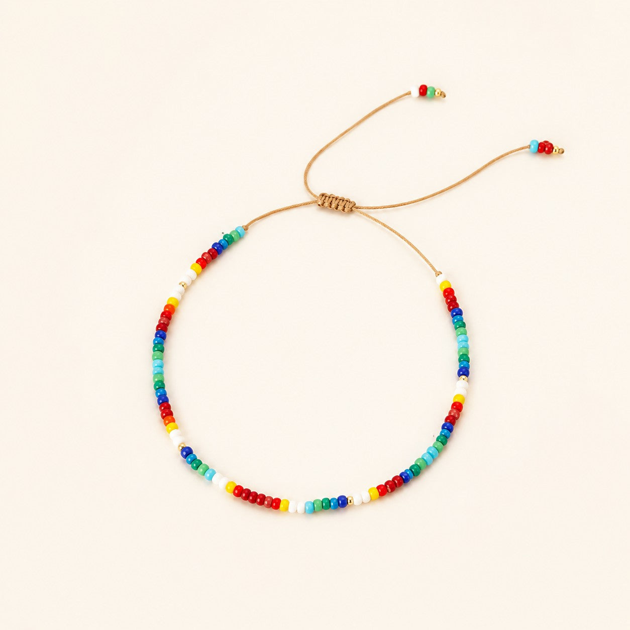 Premium Multicolor Beaded Rakhi