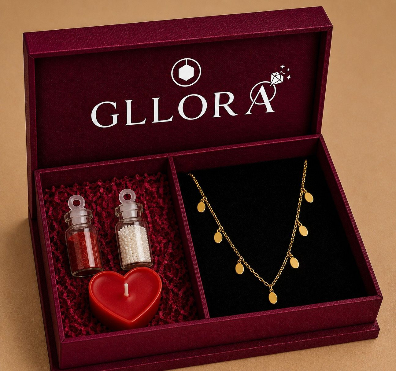 Golden Dew Recta Necklace